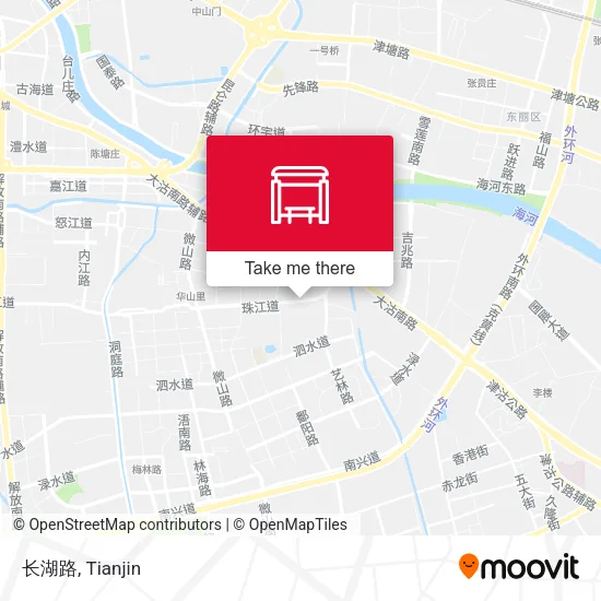 长湖路 map