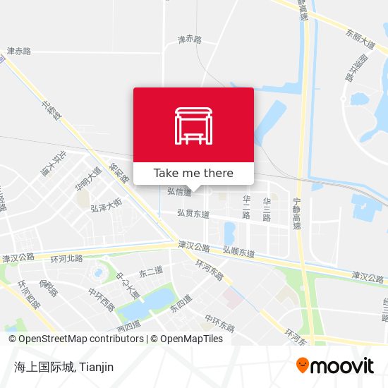 海上国际城 map