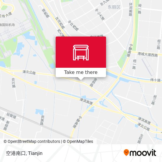 空港南口 map
