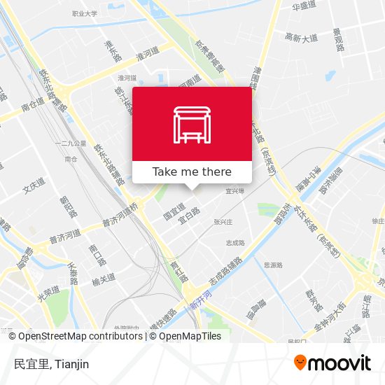 民宜里 map