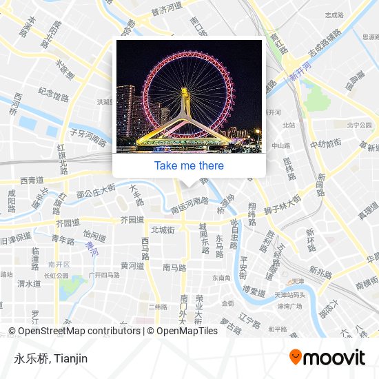 永乐桥 map