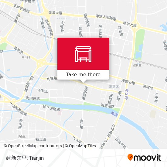 建新东里 map