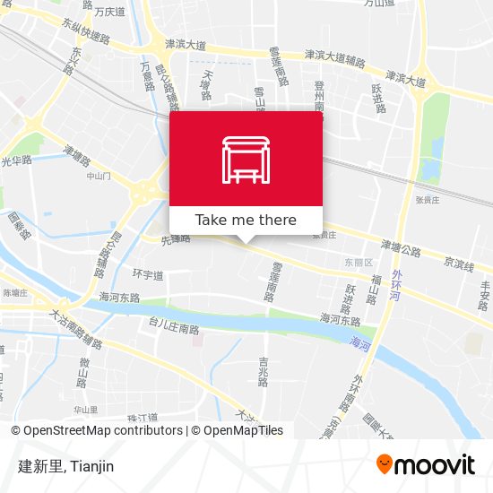 建新里 map