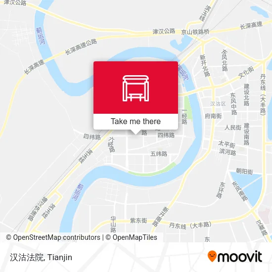 汉沽法院 map