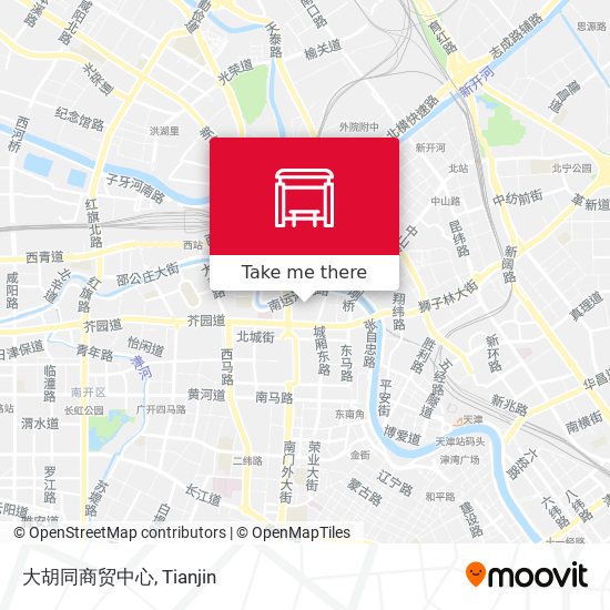 大胡同商贸中心 map