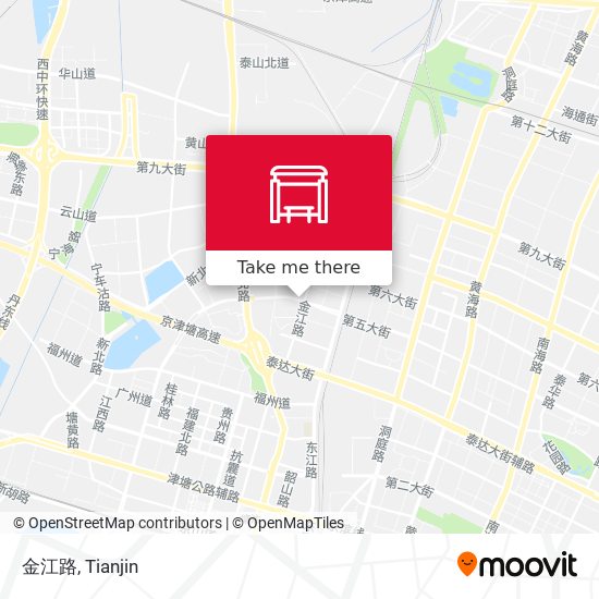 金江路 map