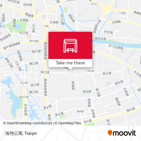 海翔公寓 map