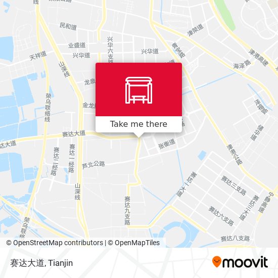 赛达大道 map