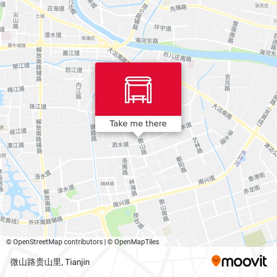 微山路贵山里 map