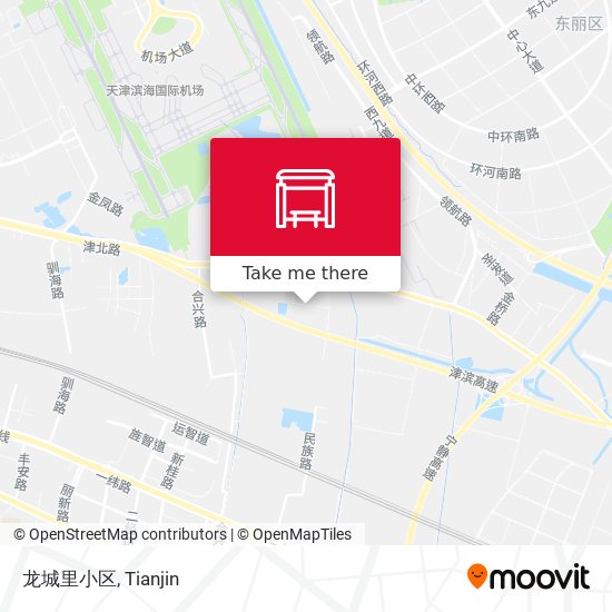 龙城里小区 map