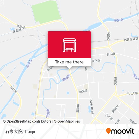 石家大院 map
