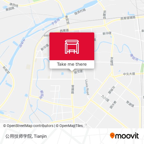 公用技师学院 map