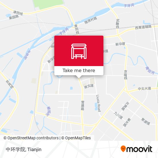 中环学院 map