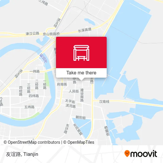 友谊路 map
