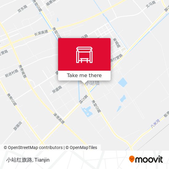 小站红旗路 map