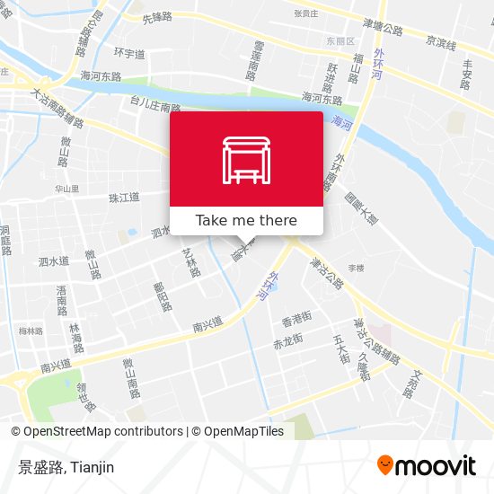 景盛路 map