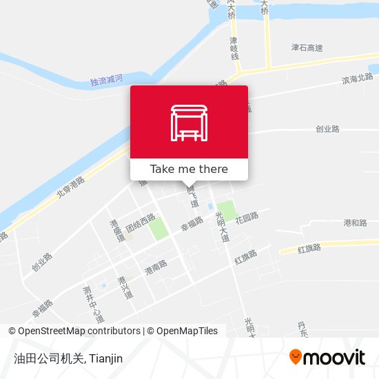 油田公司机关 map