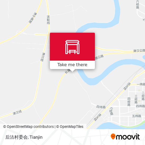 后沽村委会 map