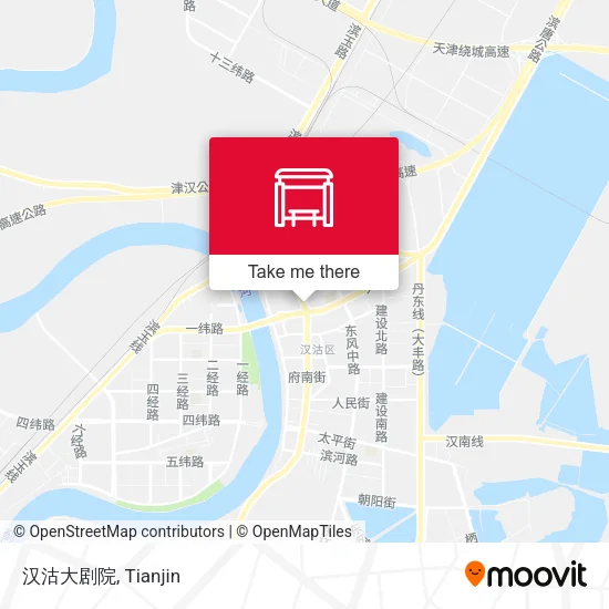 汉沽大剧院 map