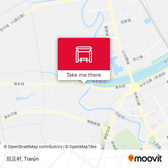 屈店村 map