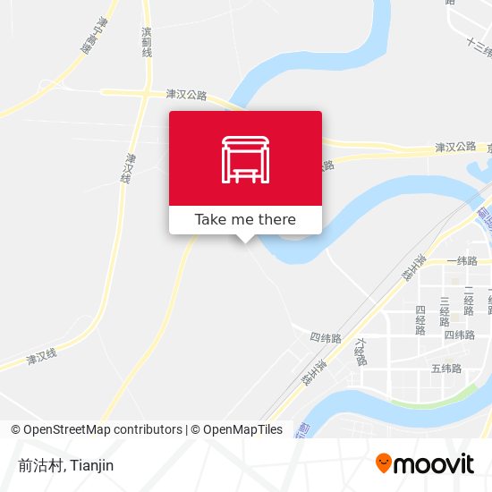 前沽村 map