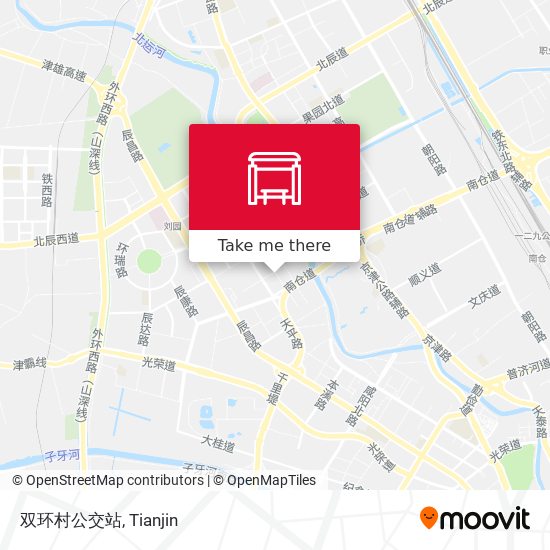 双环村公交站 map