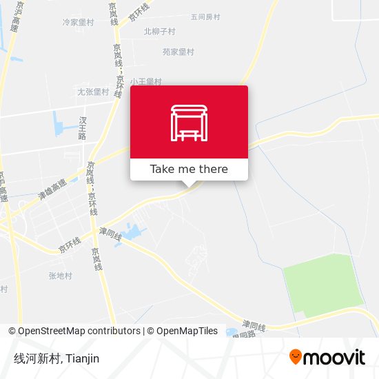 线河新村 map