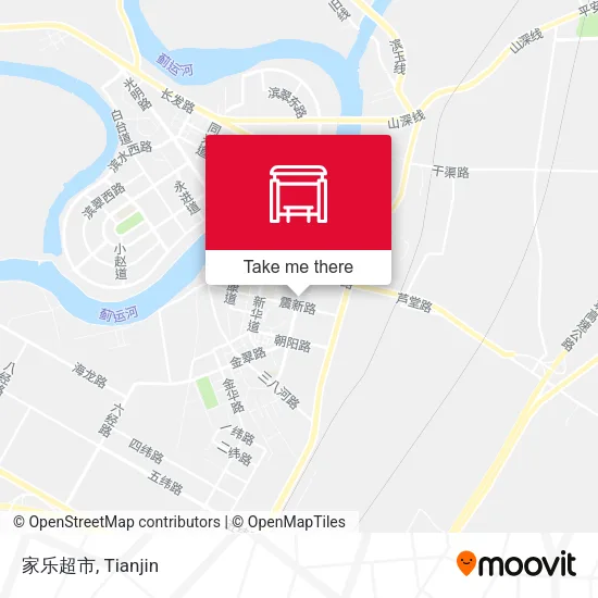 家乐超市 map