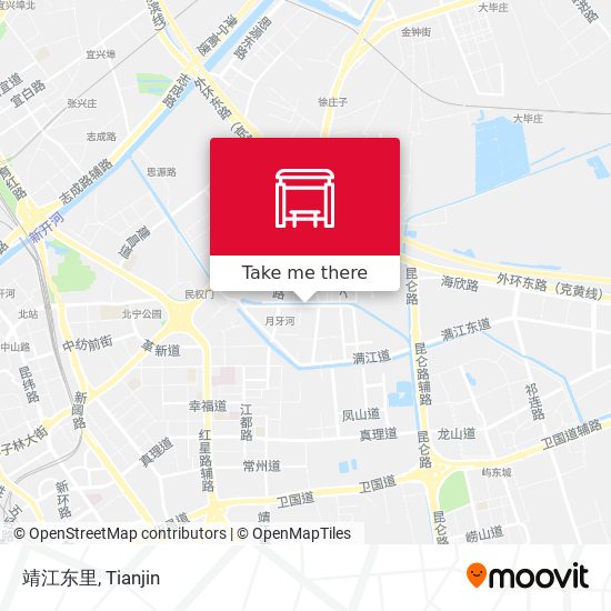 靖江东里 map