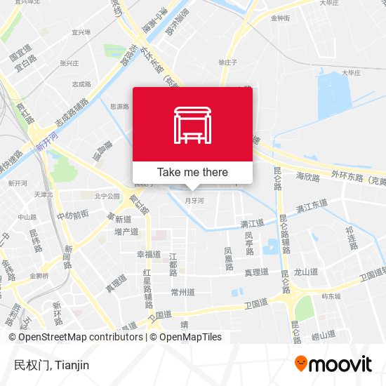 民权门 map