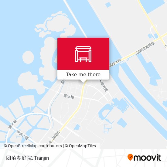 团泊湖庭院 map