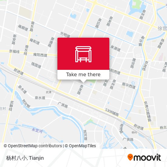 杨村八小 map