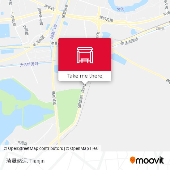 琦晟储运 map