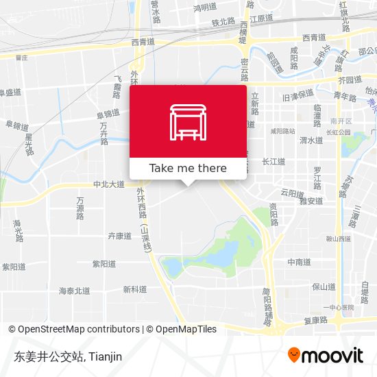 东姜井公交站 map