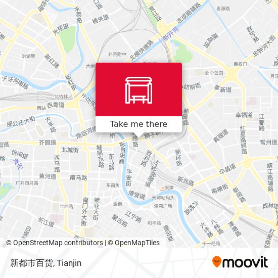 新都市百货 map