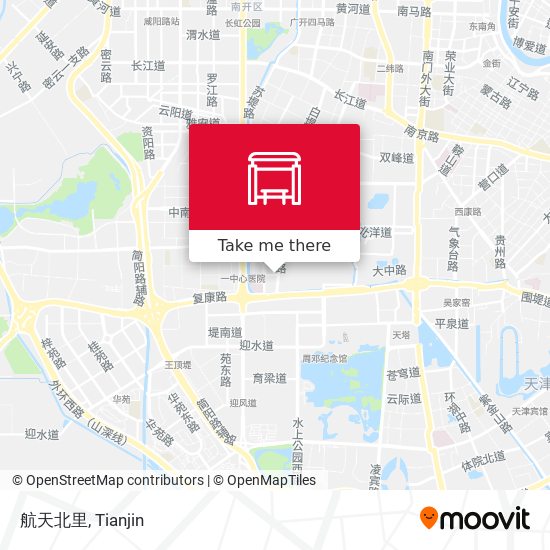 航天北里 map