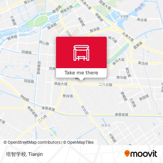 培智学校 map