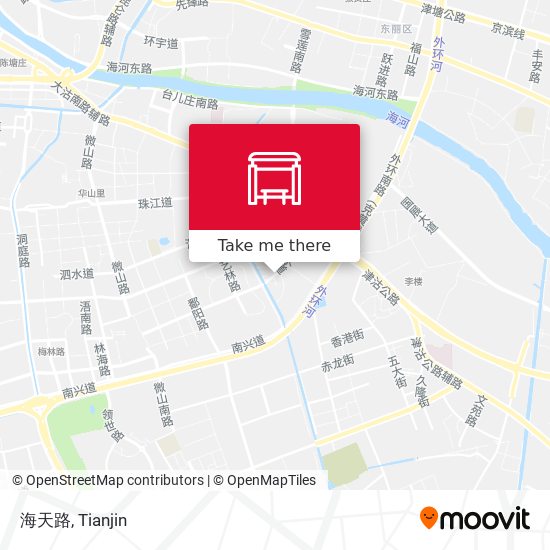 海天路 map