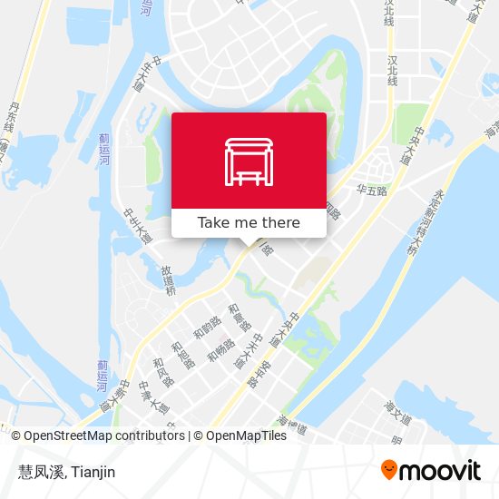 慧凤溪 map