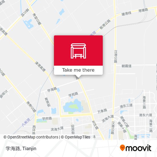 学海路 map