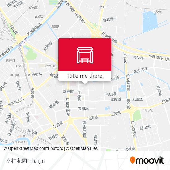 幸福花园 map