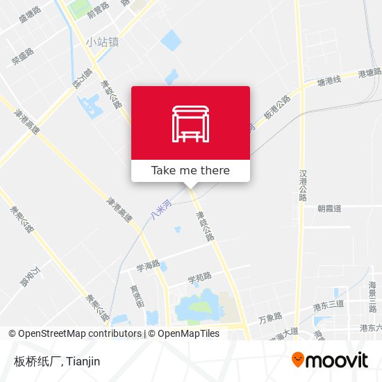 板桥纸厂 map