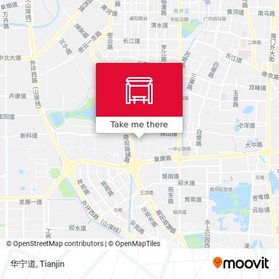 华宁道 map