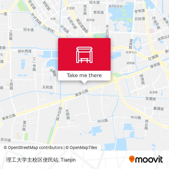理工大学主校区便民站 map