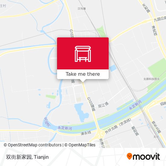 双街新家园 map