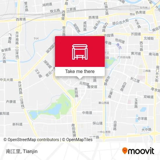 南江里 map