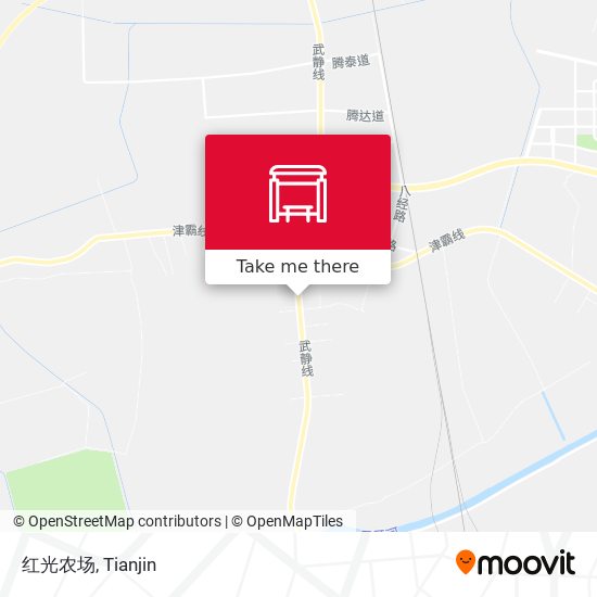 红光农场 map