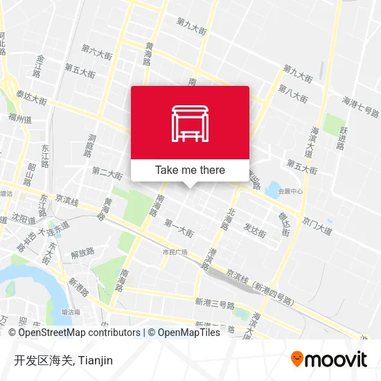 开发区海关 map