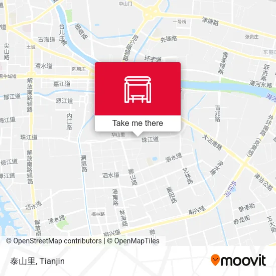 泰山里 map
