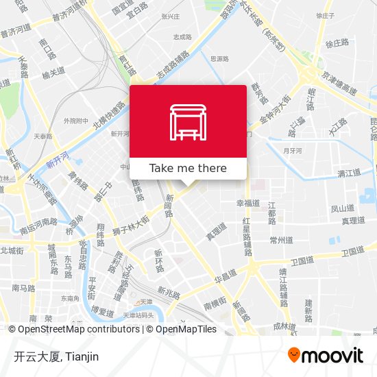 开云大厦 map